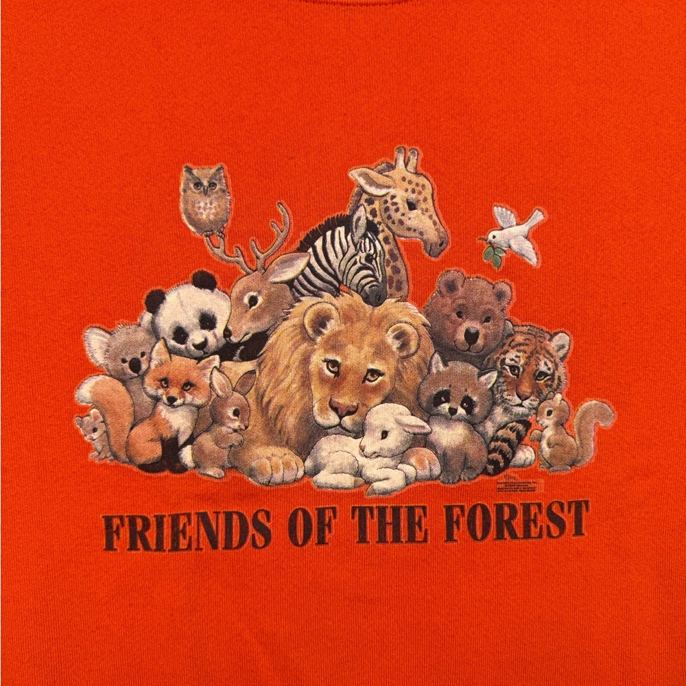 Vintage‎ 90s animal nature sweatshirt - Picture 3 of 5